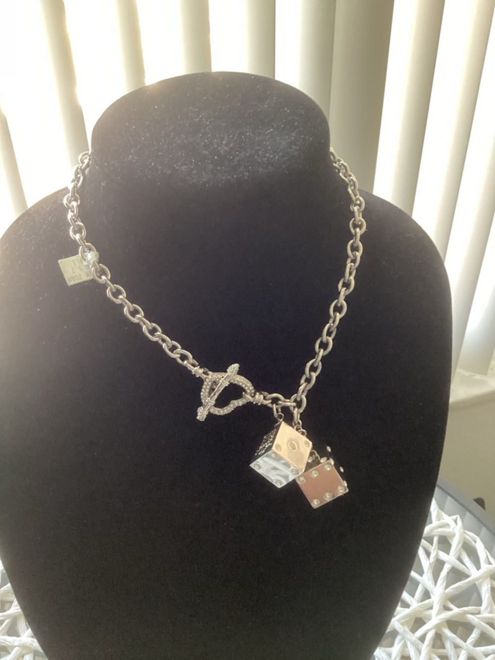 Elegant Gold and Silver Necklace